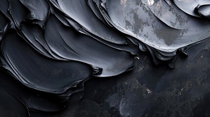 Obraz premium a photograph capturing the intricate patterns formed in the material after it has been bent and fold