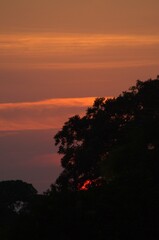 Aunque no es muy comun ver atardeceres en el estado Merida,a veces puede sorprendernos con alguno espectacular.

