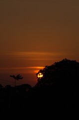 Aunque no es muy comun ver atardeceres en el estado Merida,a veces puede sorprendernos con alguno espectacular.

