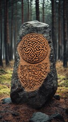 Mjolnir Thor's Hammer Ancient Rune Norse Paganism Religion Spiritual Symbol