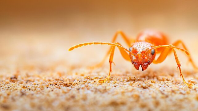 Extreme closeup of a fire ant bite, severe pain, inflamed skin with visible bite marks, high-detail reaction