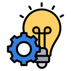 Innovation Icon Element For Design