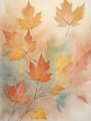 autumn leaves background