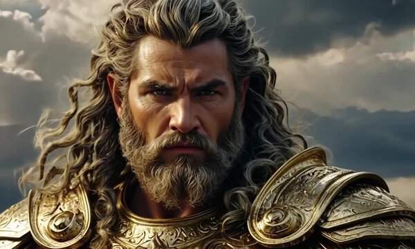 zeus is the king of gods in Greek mythology