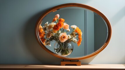 Flowers in Mirror 