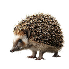Fototapeta premium A Close-Up of a Hedgehog with Spikes and Claws