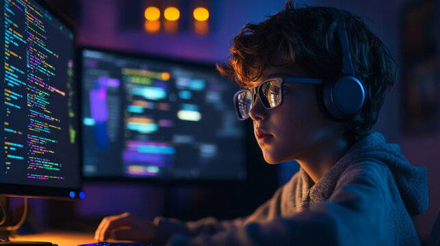 Boy in a virtual coding club Some of the most highly rated AI code assistants include GitHub Copilot Codeium and Tabnine