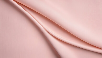 Obraz premium Cloth blush pink to pale peach background, fabric wallpaper