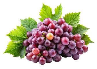 Grapes with Clipping Path – Transparent Background PNG