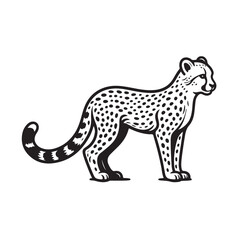 illustration of a leopard
