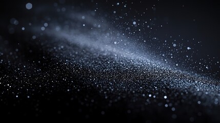 Obraz premium Cosmic Dust: A captivating abstract image of swirling cosmic dust and shimmering stars, evoking a sense of wonder and mystery.