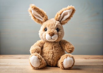 Fototapeta premium Stuffed rabbit: concept