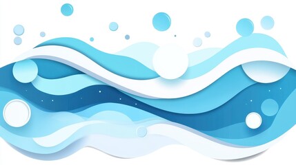 A vibrant blue techthemed background, illustrating modern communication with a playful, cartoonstyle twist.