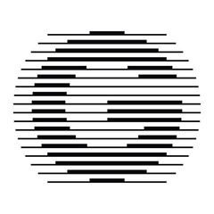 Letter G Logo with Abstract Line Pattern