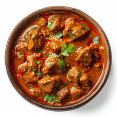 a bowl of stew with meat and vegetables