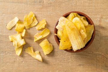 Banana Chips - fried or baked sliced banana