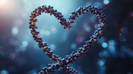 Abstract Heart of DNA