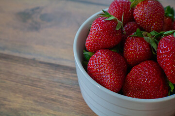 Les fraises du Québec parfaitement délicieuses