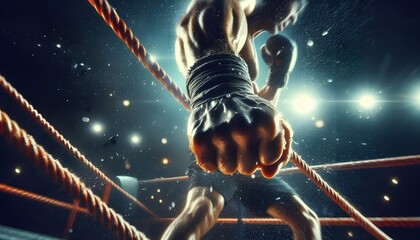 boxing image illustration – Generative AI