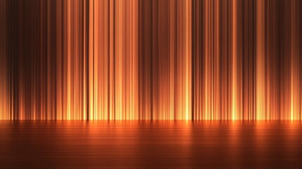 Naklejka premium Vibrant Orange & Brown Gradient Background with Glowing Light Noise Texture for Dark Banner Design - Digital Illustration