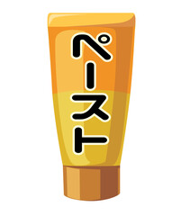 ペースト調味料のイラスト