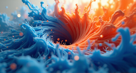 coral in the water