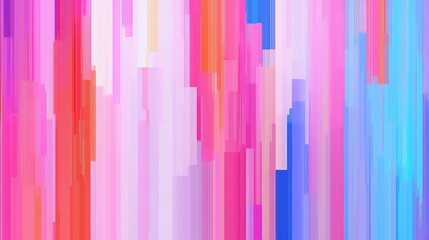 Pixelated Symphony of Digital Disruption - Abstract Colorful Pixels in Chaotic Grid Formation