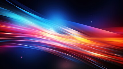 Abstract background with dynamic lines and glowing light.