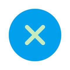 Obraz premium close duo tone icon