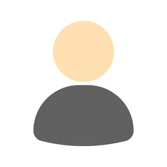 person flat icon