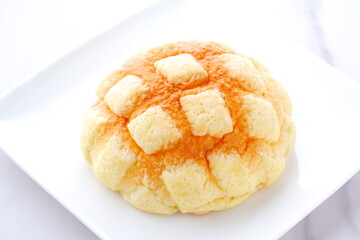 おいしそうなメロンパン
