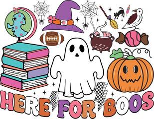 retro halloween
