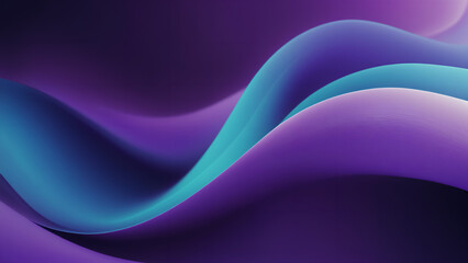 Naklejka premium Abstract background violet blue color flow grainy wave light noise texture