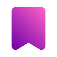 bookmark gradient icon