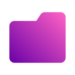 folder gradient icon