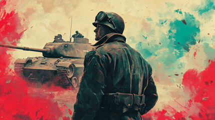 &ldquo;Steadfast Warrior: Veteran in Battle&rdquo;