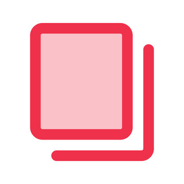 recommend clip art: copy outline fill icon