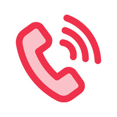 phone outline fill icon