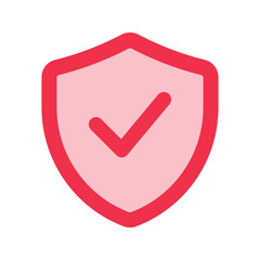 security outline fill icon