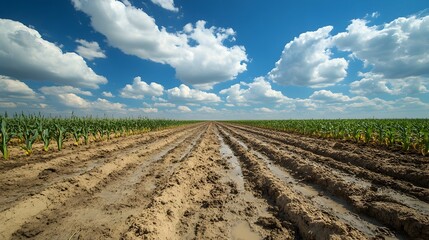 Drought Stricken Farmers Rely on Innovative Irrigation Systems to Sustain Crop Production