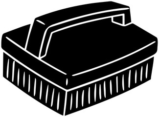 toilet illustration housework silhouette brush logo clean icon cleaner outline bathroom cleanup hygiene bowl house home detergent water person shape glove hand wash for vector graphic background