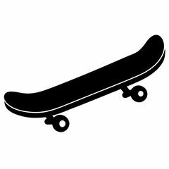 Skateboard Black silhouette