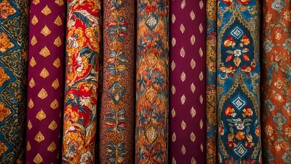 Batik usually worn by women in Indonesia, Malaysia, Brunei, Burma, Singapore, southern Thailand and modern batik industry