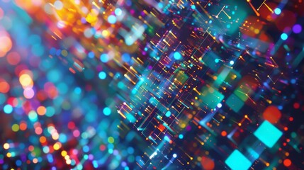 Obraz premium digital background , tech background , AI background data background , audio background