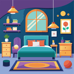 interior of a bedroom