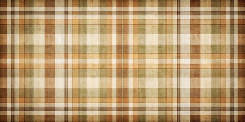 Cozy retro plaid background with muted earth tones for a vintage look , Plaid, Retro, Cozy, Background, Muted, Earth Tones