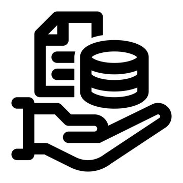 recommend clip art: big data, database, service, data steward, administrator, data outline icon