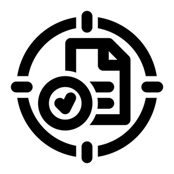 recommend clip art: veracity, data, accuracy, big data, validity, identification, verification outline icon