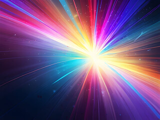 abstract background with rays,Ai generated 