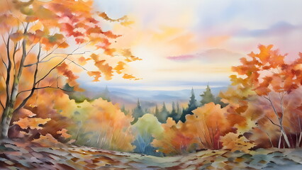 autumn in the forest